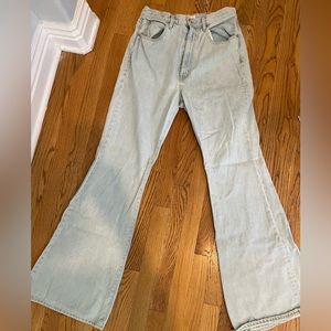 SLVRLAKE flare jeans, size 30